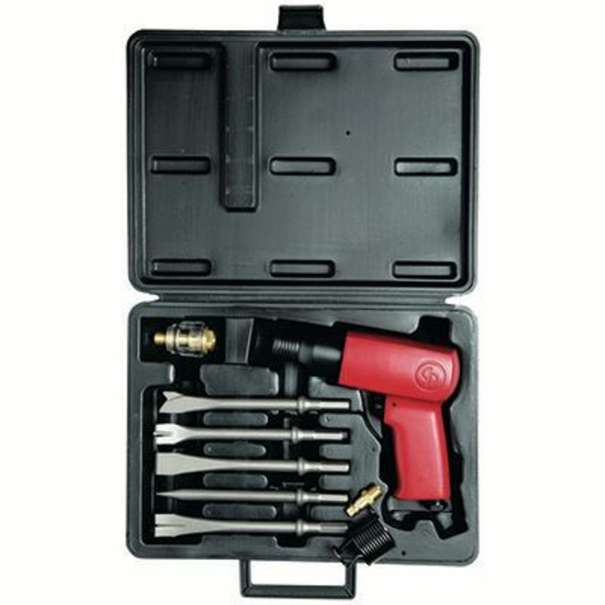 Chicago Pneumatic, 0.401in. Air Hammer, Round Shank, Pistol Handle, Shank Size 0.4 in, Model# CP7111K
